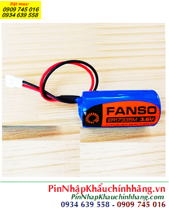 Fanso ER17335M; Pin nuôi nguồn PLC Fanso ER17335M lithium 3.6v chính hãng